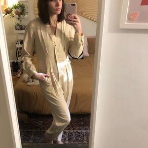 Zara linen jumpsuit